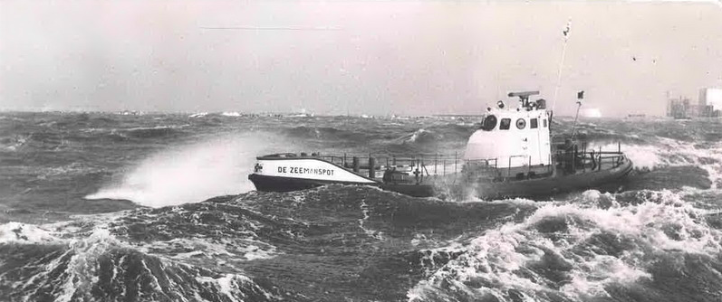 Historische reddingboot De Zeemanspot